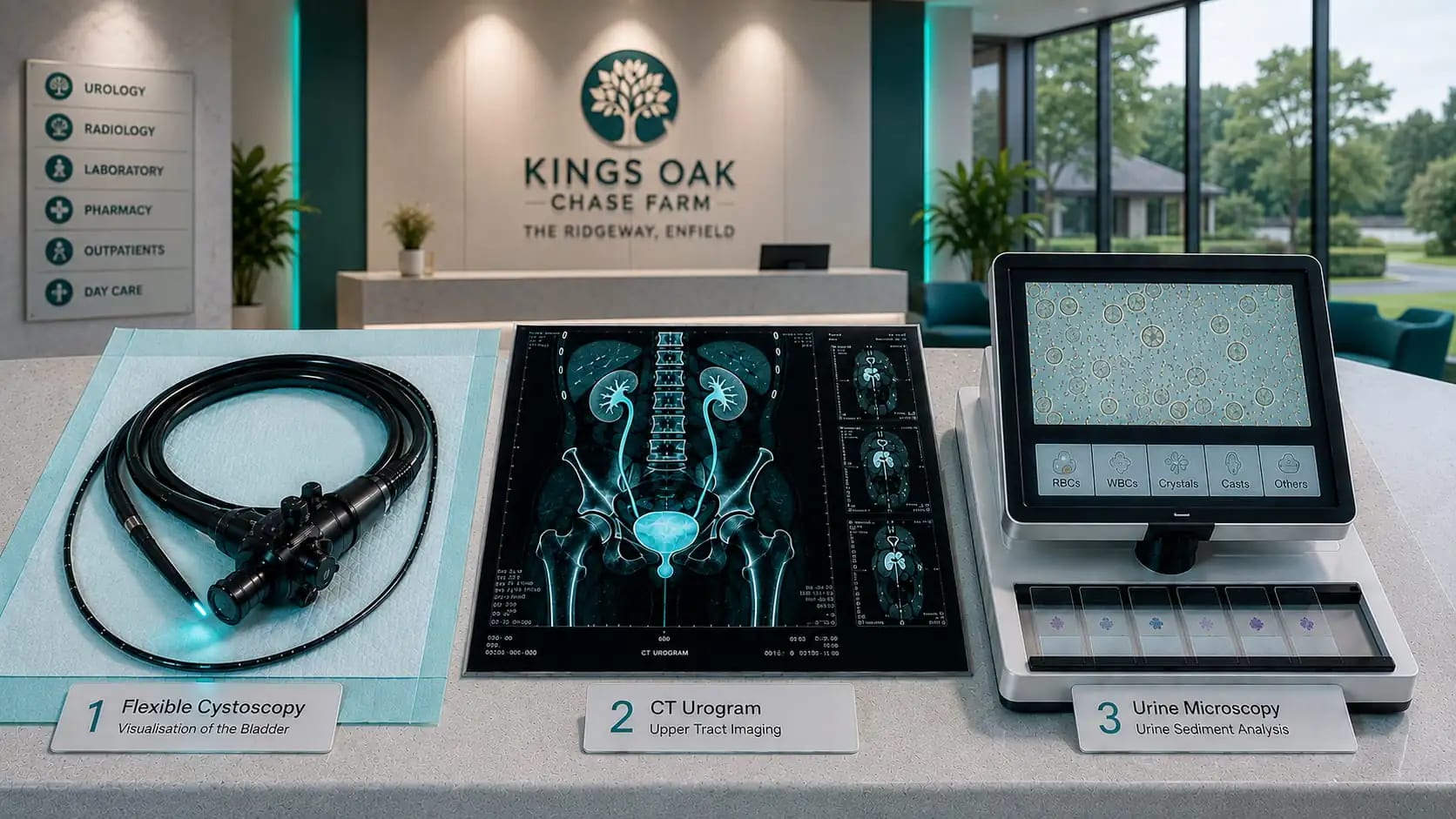 Private blood in urine haematuria specialist at Kings Oak Hospital Chase Farm Enfield – HRG Urology