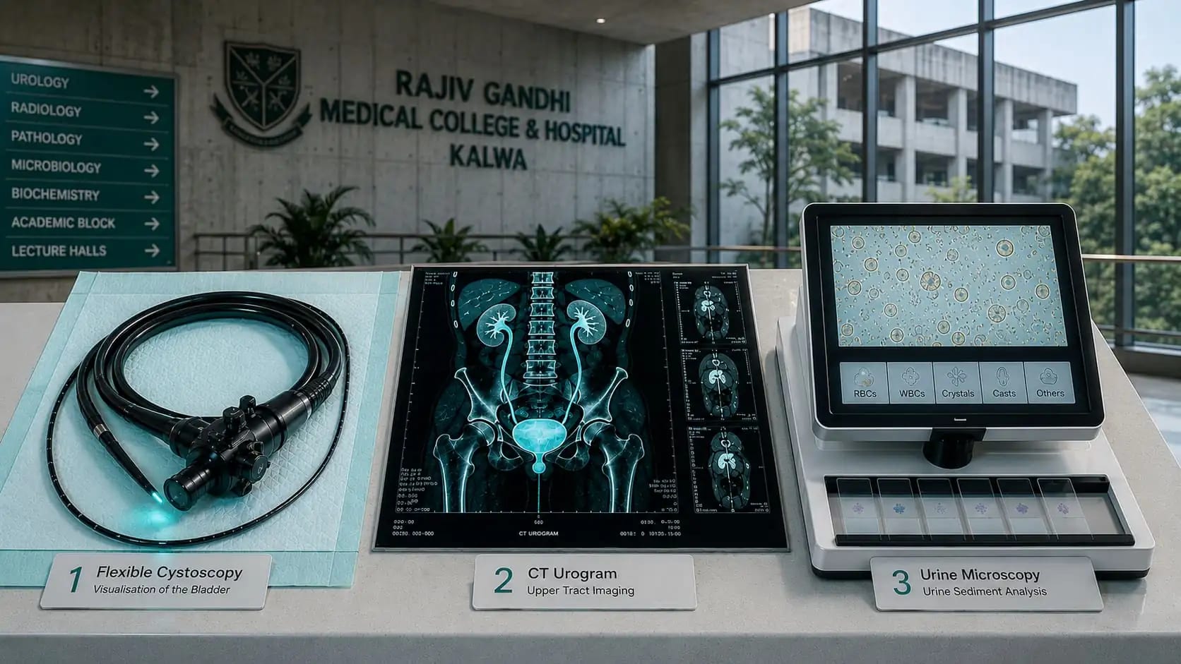 Blood in urine haematuria specialist at Rajiv Gandhi Medical College Kalwa Thane – HRG Urology cystoscopy