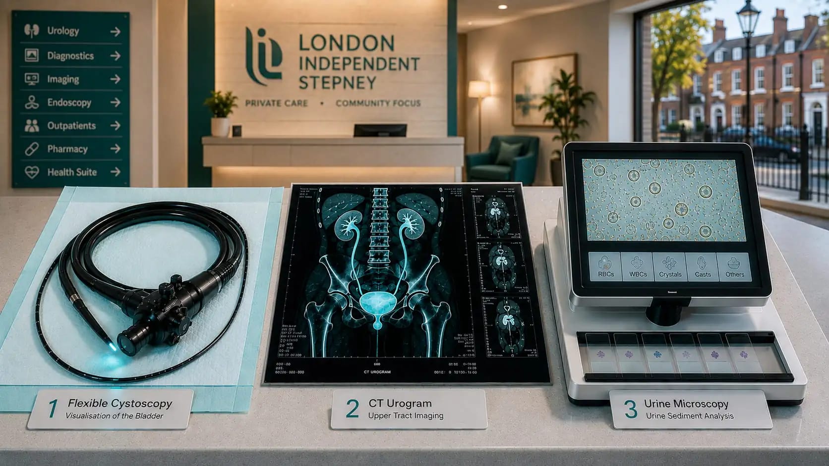 Private blood in urine haematuria specialist at London Independent Hospital Stepney E1 – HRG Urology