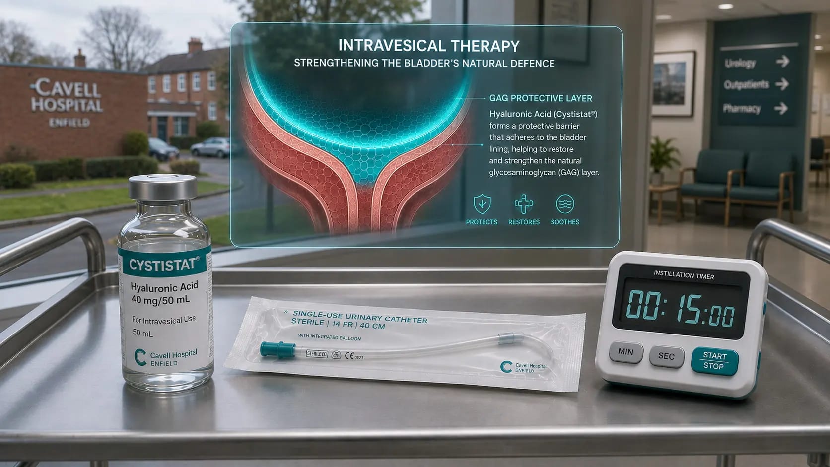 Chronic bladder conditions interstitial cystitis specialist at Cavell Hospital Enfield EN2 – HRG Urology