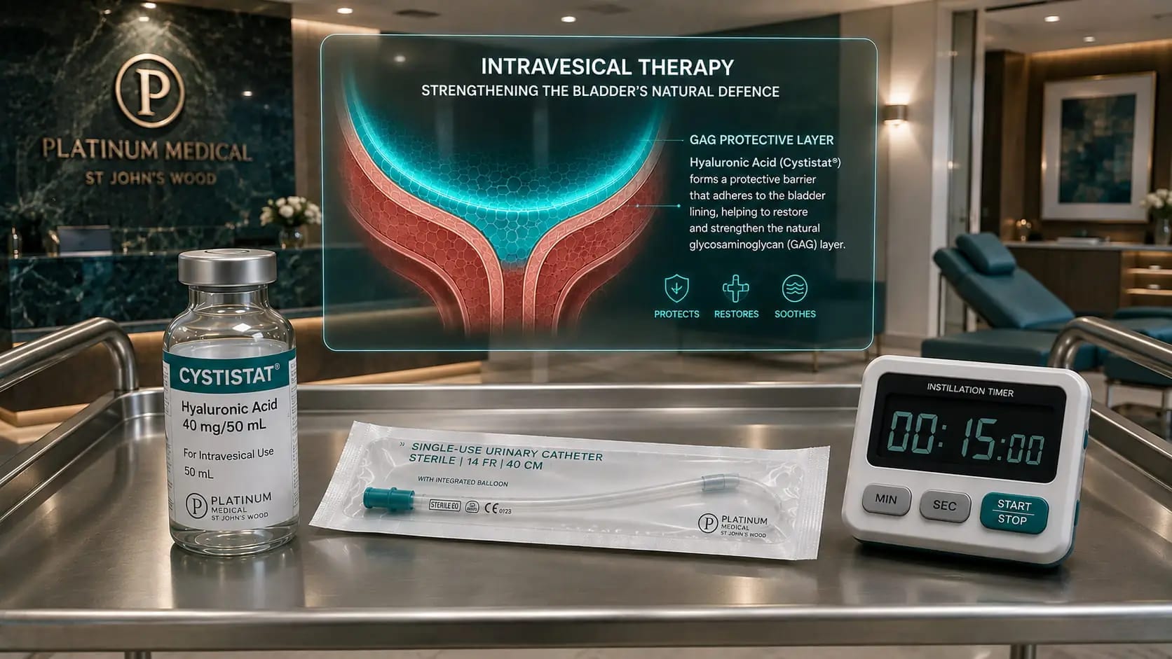 Chronic bladder conditions interstitial cystitis specialist at Platinum Medical Centre St John's Wood NW8 – HRG Urology