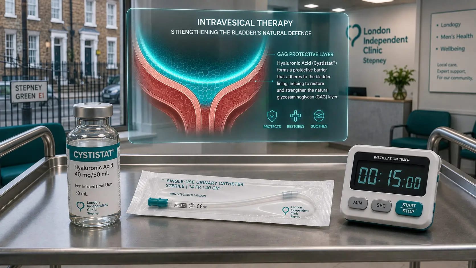 Chronic bladder conditions interstitial cystitis specialist at London Independent Hospital Stepney E1 – HRG Urology
