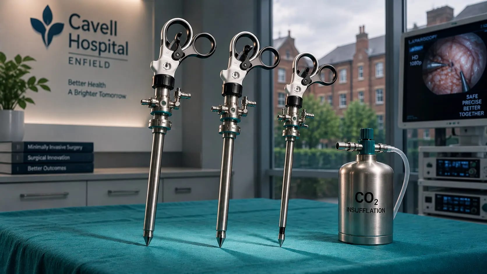 Private laparoscopic urology surgery at Cavell Hospital Enfield EN2 – HRG Urology minimally invasive keyhole