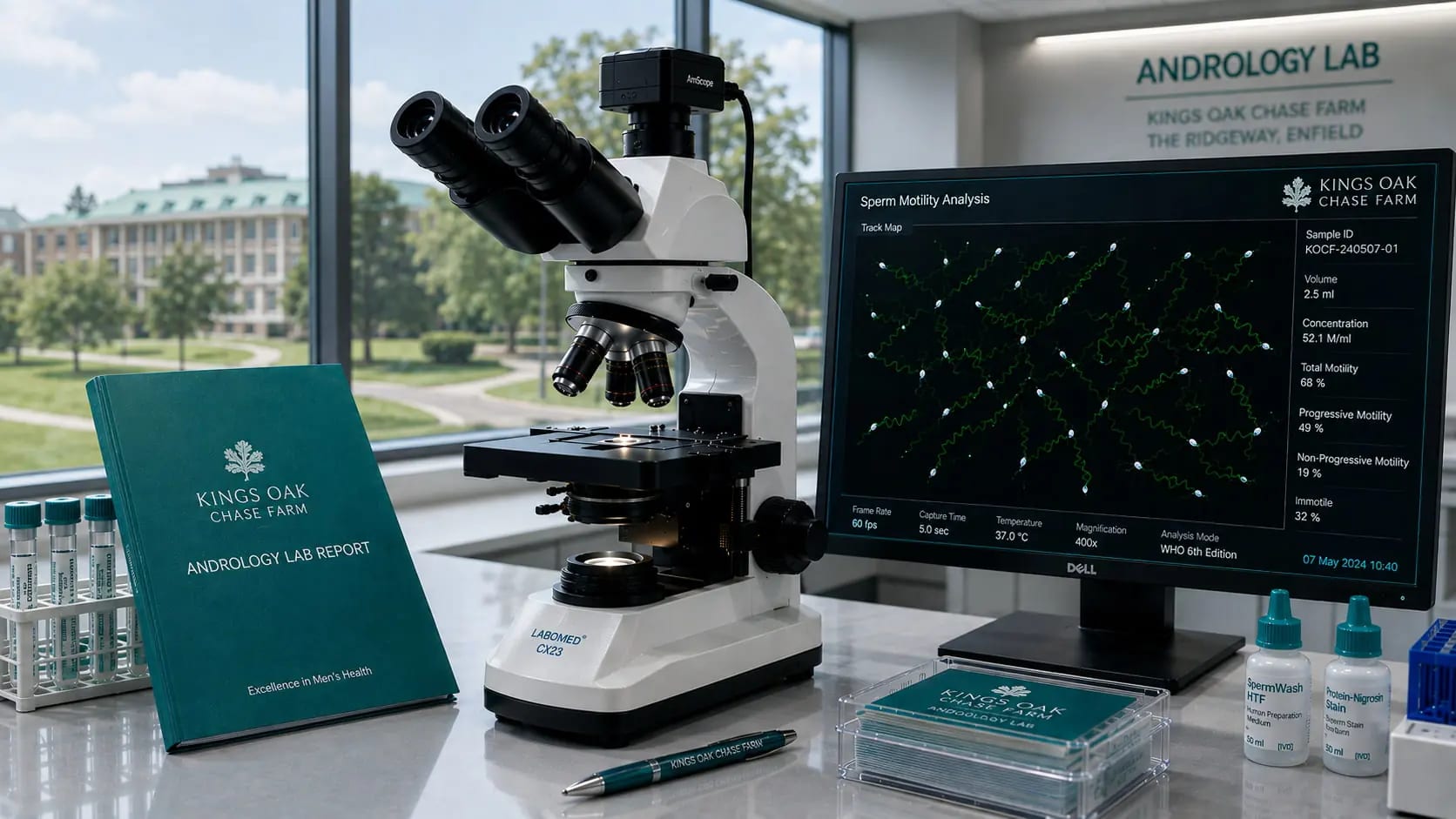 Private male infertility specialist at Kings Oak Hospital Chase Farm Enfield – HRG Urology andrology