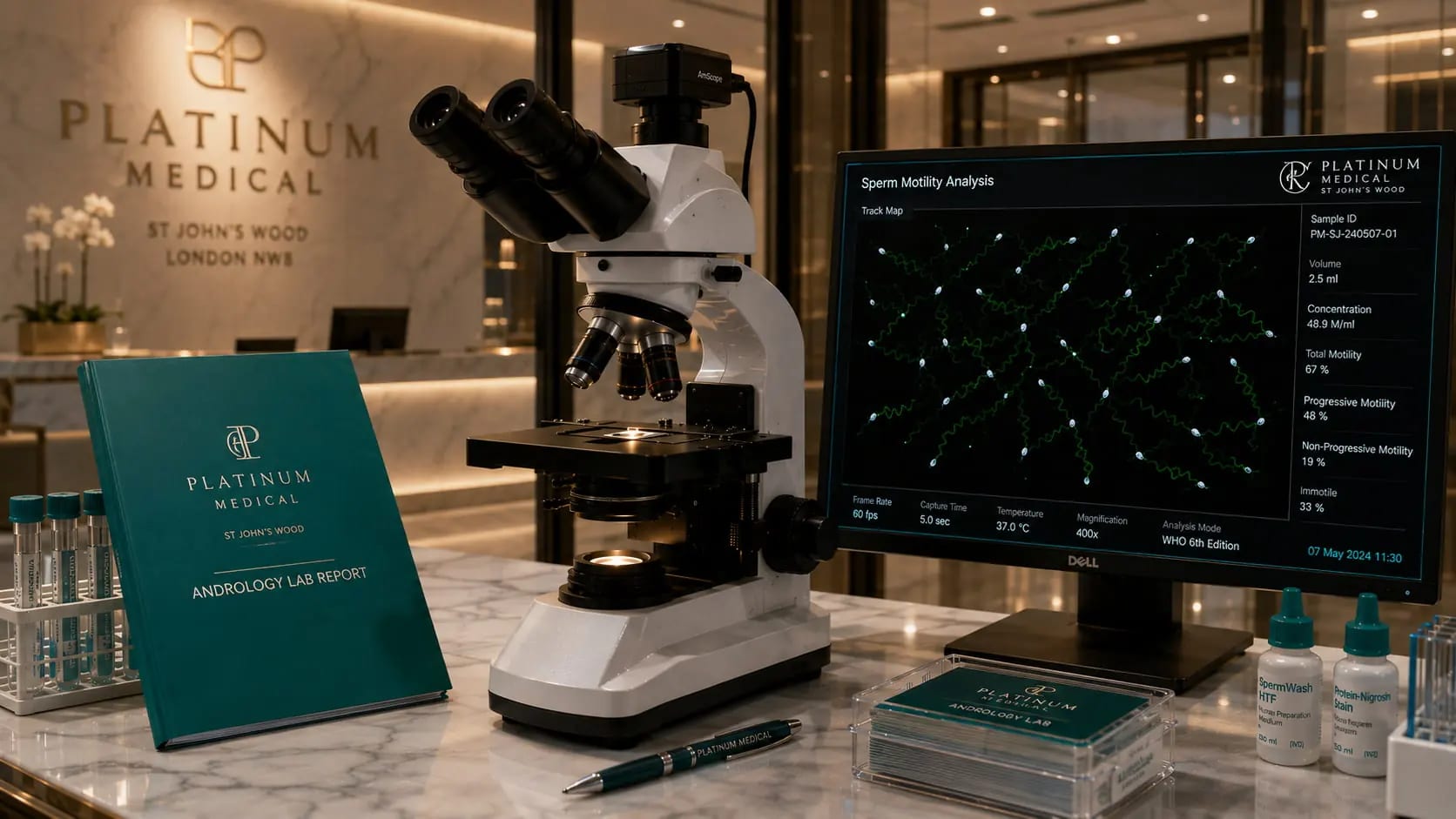 Private male infertility specialist at Platinum Medical Centre St John's Wood NW8 – HRG Urology andrology