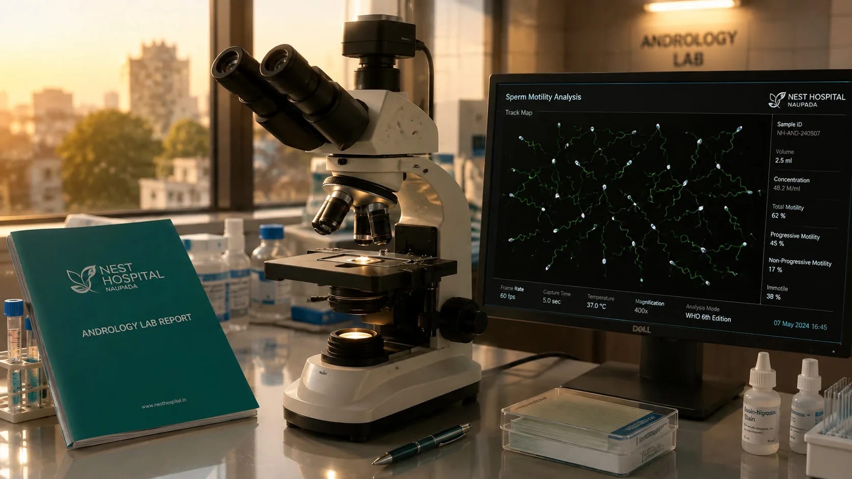 Male infertility treatment at Nest Hospital Naupada Thane West – HRG Urology andrology specialist