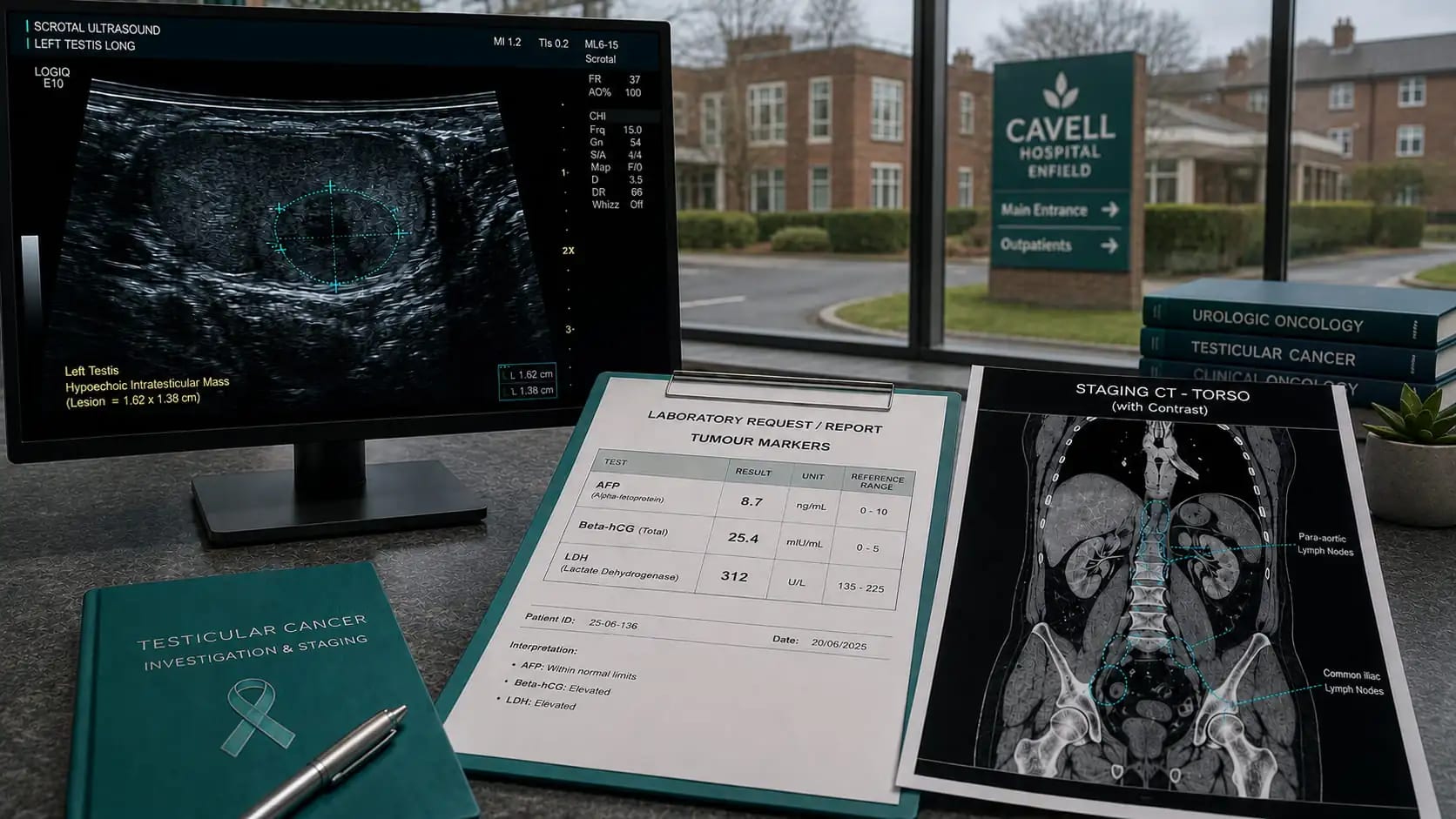 Private testicular cancer specialist at Cavell Hospital Enfield EN2 – HRG Urology Cancer Lead orchidectomy