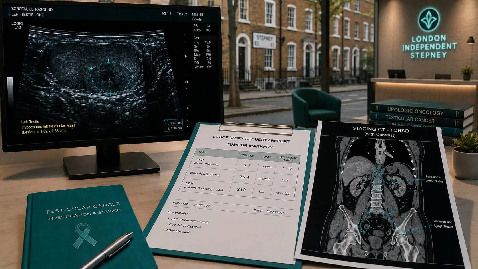Private testicular cancer specialist at London Independent Hospital Stepney E1 – HRG Urology Cancer Lead