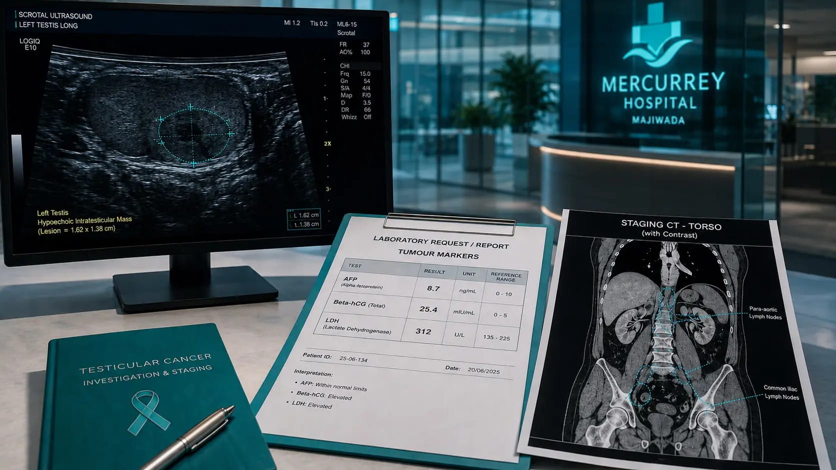 Testicular cancer treatment at Mercurrey Hospital Kapurbawdi Majiwada Thane – HRG Urology Cancer Lead