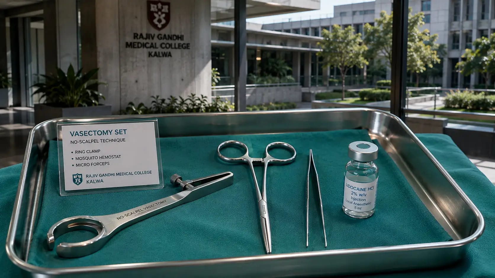 Vasectomy at Rajiv Gandhi Medical College Kalwa Thane – HRG Urology no-scalpel procedure