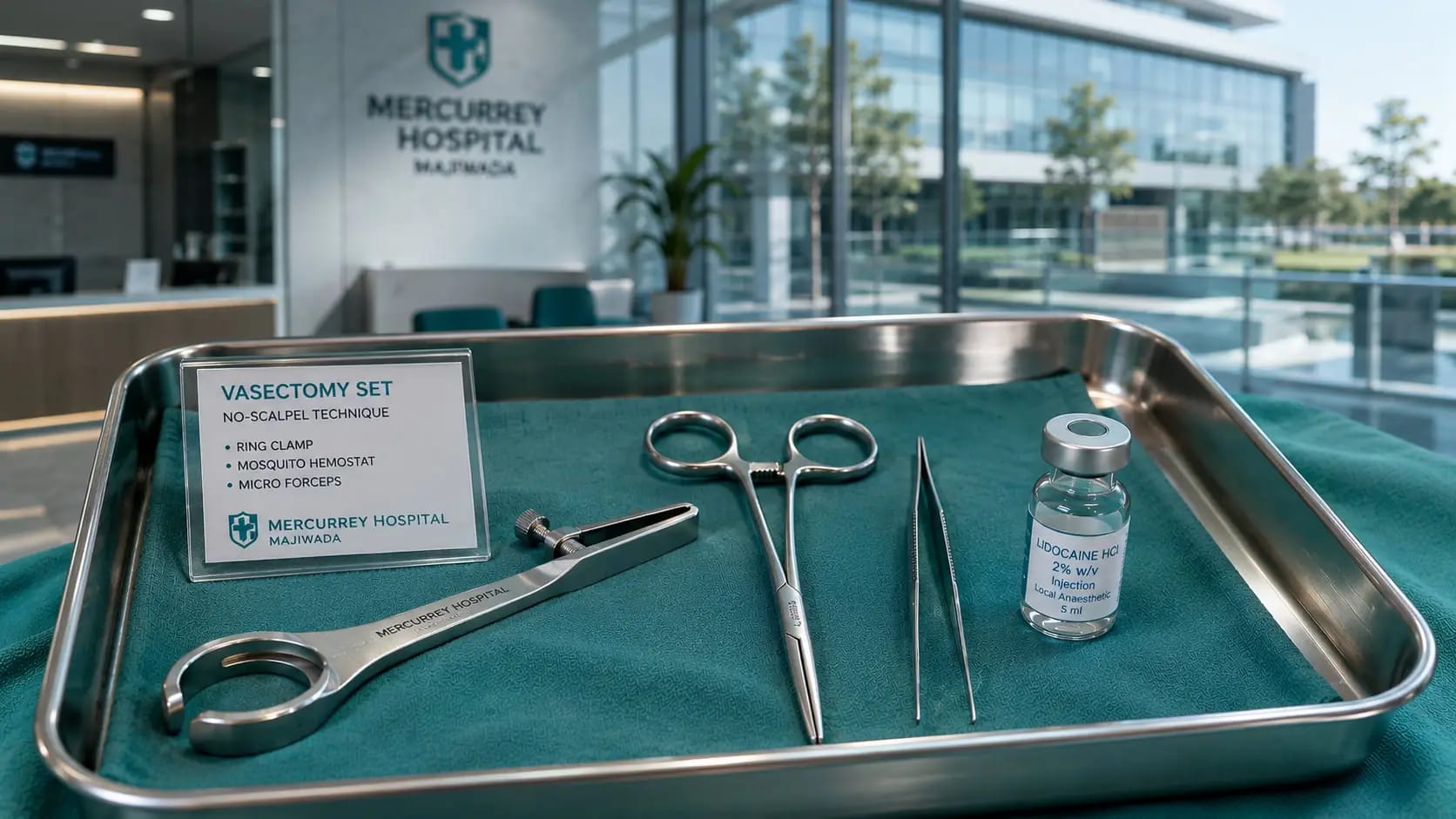 Vasectomy at Mercurrey Hospital Kapurbawdi Majiwada Thane – HRG Urology no-scalpel procedure